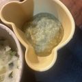 うりゃりゃん's cooksnap of when they made 里芋と白菜のだしポタージュ【離乳食後期】.