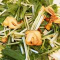 おりか✿'s cooksnap of when they made ☆水菜とニンニクだけの簡単サラダ☆.