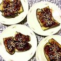 ふたごゆき's cooksnap of when they made くるみ味噌でなすの田楽.