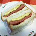 龍青空ママ's cooksnap of when they made ☆甘口たまご焼きのスパムサンド☆.