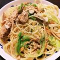 mipiちゃん's cooksnap of when they made イギリスで大絶賛！鯖缶の和風パスタ♡.