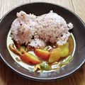 蕎麦の華's cooksnap of when they made 教わったサツマイモカレーを再現.