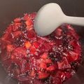 ゆうみづき's cooksnap of when they made 鮮やかな♪ローゼルとリンゴのジャム.