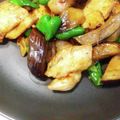 Tケｰ′sK's cooksnap of when they made なすと鶏肉のガリバタ炒め.