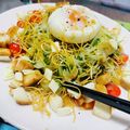 kyuuさん's cooksnap of when they made パリパリサラダ二種類のドレシッングと共に.