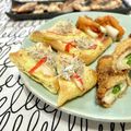 きっかママ's cooksnap of when they made 節約＊薄揚げカニかまチーズトースター焼き.