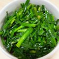 oryochan's cooksnap of when they made にら大量消費！しるびー流やみつきおひたし.