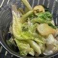 saki1010's cooksnap of when they made 大量消費に♡レタスの浅漬け.