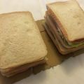 Ruriluru's cooksnap of when they made ハム＋レタス＋チーズのサンドイッチ.