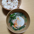 よちりん's cooksnap of when they made 長芋とほうれん草の味噌汁.