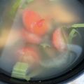 手抜きクック's cooksnap of when they made トマト、青梗菜、人参の塩麹スープ.