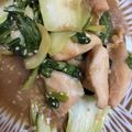 手抜きクック's cooksnap of when they made 節約&簡単♡鶏胸肉とチンゲン菜の炒め物.