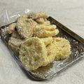 かっちゃん杉's cooksnap of when they made 米粉で（小麦粉でも）♪蓮根フライ.