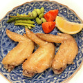 悠LOVE航's cooksnap of when they made 簡単・塩手羽先の唐揚げ.