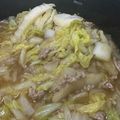 toshio39's cooksnap of when they made 簡単スピーディー☆白菜のひき肉煮込み.