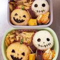 Chaaa_room's cooksnap of when they made キャラ弁。ハロウィン弁当.