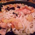 マリ1983's cooksnap of when they made 簡単☆元気が出る鮭のちゃんちゃん焼うどん.