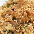 のやたこ's cooksnap of when they made かぶの葉とベーコンの和風チャーハン.