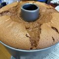 chococoin's cooksnap of when they made ふわっふわっココアシフォン♡.