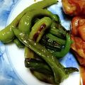 クック9YDRCY☆'s cooksnap of when they made ストウブ*しし唐の炒め煮～フライパンも….