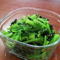 happy_children's cooksnap of when they made 小松菜のナムル.