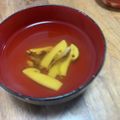 リクりく's cooksnap of when they made 秋の味覚★松茸のお吸い物.