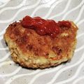 おーちゃんマン's cooksnap of when they made 【米粉】和風おろしポン酢ハンバーグ.