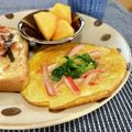 きっかママ's cooksnap of when they made 和風オープンオムレツ.