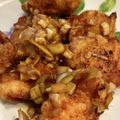 めぐちょろりん's cooksnap of when they made お弁当に冷凍作り置き！鶏むね肉の油淋鶏.