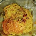 クックLWDB53☆'s cooksnap of when they made トマトツナバジルの冷製パスタ.