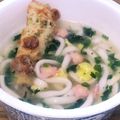 私市ビッキーズ津門巳's cooksnap of when they made “竹輪の磯辺揚げゆず風味あんかけうどん”.
