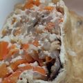 あゆたっくん's cooksnap of when they made ヘルシー♪鶏ひき肉と切り干し大根の巾着.