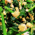 miimiichan's cooksnap of when they made ほうれん草の卵とじ.
