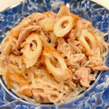 悠LOVE航's cooksnap of when they made 豚肉と糸こんにゃくとちくわの炒め煮.