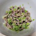 eauasa's cooksnap of when they made ☼ねぎタン塩みたい♪砂肝のねぎみじん和え.