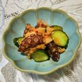 Laufen's cooksnap of when they made おつまみたこキムチ.