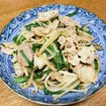vabochan's cooksnap of when they made 給料日前救済メニュー！豚ニラもやし炒め.
