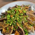みんしら's cooksnap of when they made 鰹のたたき☆粒マスタードソース.