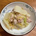 kimikimis's cooksnap of when they made 速攻・簡単♪白菜と鶏ミンチのオイマヨ炒め.