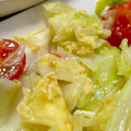 s06007's cooksnap of when they made トマトとキャベツの卵炒め.