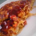 ponsyuke♪'s cooksnap of when they made パスタオムレツ.