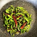 しょこらきちゃ's cooksnap of when they made じゃこと塩昆布のやみつきピーマン炒め.