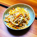 J_son's cooksnap of when they made 大量消費。人参ともやしとツナの炒め物.
