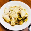 J_son's cooksnap of when they made 鶏むね肉の長ネギ味噌蒸し焼き(簡単).
