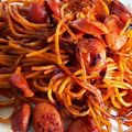 シモッツァ～☆'s cooksnap of when they made ケチャップで作る暗殺者のパスタ.