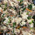 soisoiちゃん's cooksnap of when they made お弁当にも！ビビンバ風混ぜごはん.