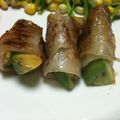 ちえちゃびん's cooksnap of when they made ✿アボカドのお肉クルクル巻き✿.