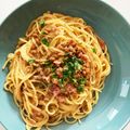 コハダちゃん's cooksnap of when they made 店開けるくらい美味い！簡単！納豆パスタ.