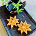 いなばっくす☆'s cooksnap of when they made もみじみたい？な種あり柿の飾り切り♫.