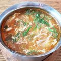 ポニーリボン's cooksnap of when they made キムチスープ！豆腐入りかき卵汁風.